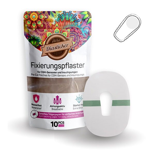 Dexcom G6 Fixierpflaster XL - Transparent