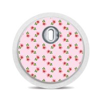 FreeStyle Libre Sticker (Messgerät) - Blümchen