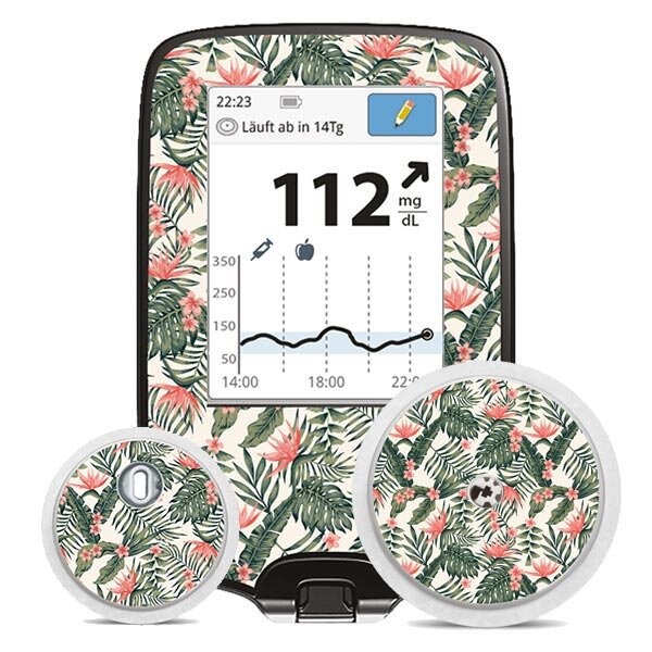 FreeStyle Libre Sticker (Messgerät) - Tropical