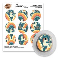 Dexcom G7 Sticker - 9er Set "Unicorn Glow"