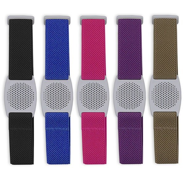 FreeStyle Libre (1 & 2) Fixierband - Halter: Gitter Weiß (Bandfarbe wählbar)