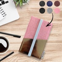 Filztasche XL "Roségold" - verschiedene...