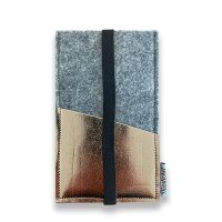 Filztasche XL "Roségold" - verschiedene Farben