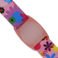 FreeStyle Libre (1 & 2) Fixierband - Halter: Gitter Altrosa (Bandfarbe wählbar)