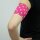 Armloop universell - Pink and dots