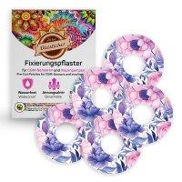 FreeStyle Libre 3 Pflaster - Purple Flowers