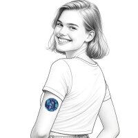 Overpatches - Batik Peacock