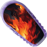 Dexcom G6 Sticker - 6er Set "Fire"
