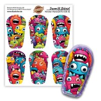 Dexcom G6 Sticker - 6er Set "Monster-Mania"