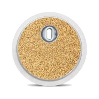 FreeStyle Libre 3 Sticker - Gold Glitzer