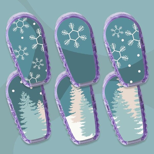 Dexcom G6 Sticker - 6er Set "Winter Wonderland"