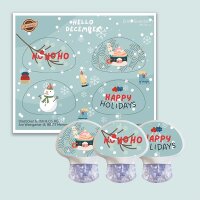 Guardian Sticker - 4er Set "Hello December"