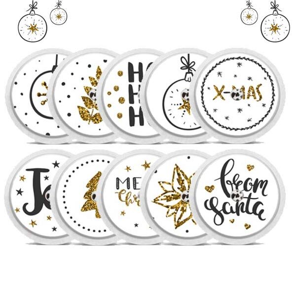 FreeStyle Libre 2 Sticker - 10er Set "X-Mas"