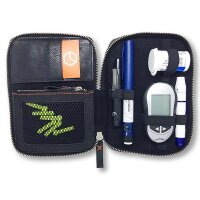 diabag ONE plus Diabetiker-Tasche (Rindnappa schwarz)