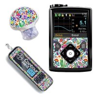 Stickerset für Minimed, Guardian und Contour Next -...