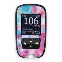 Accu-Chek Guide Sticker - Watercolor