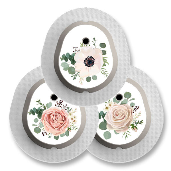 Dexcom G7 Sticker - 3er Set "Floral"