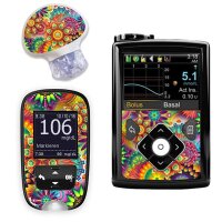 Stickerset für Minimed, Guardian und Accu-Chek Guide...