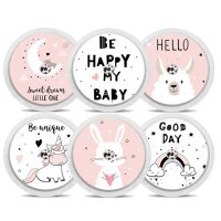 FreeStyle Libre 2 Sticker - 6er Set "Be Happy"