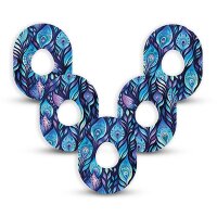Dexcom G7 Pflaster - Batik Peacock