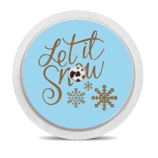 FreeStyle Libre 2 Sticker - Let it Snow