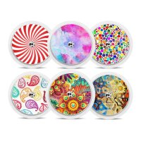 FreeStyle Libre 2 Sticker - 6er Set "Colorful"