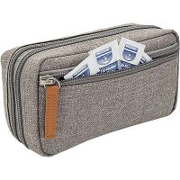 DIABETICS Diabetiker-Tasche (grau bitone) | ELITE BAGS®