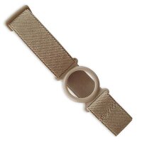 FreeStyle Libre (1 & 2) Fixierband - Halter: Ring Beige (Bandfarbe wählbar)
