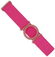 FreeStyle Libre (1 & 2) Fixierband - Halter: Ring Altrosa (Bandfarbe wählbar)