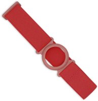 FreeStyle Libre (1 & 2) Fixierband - Halter: Ring Altrosa (Bandfarbe wählbar)