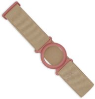 FreeStyle Libre (1 & 2) Fixierband - Halter: Ring Altrosa (Bandfarbe wählbar)