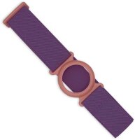 FreeStyle Libre (1 & 2) Fixierband - Halter: Ring Altrosa (Bandfarbe wählbar)