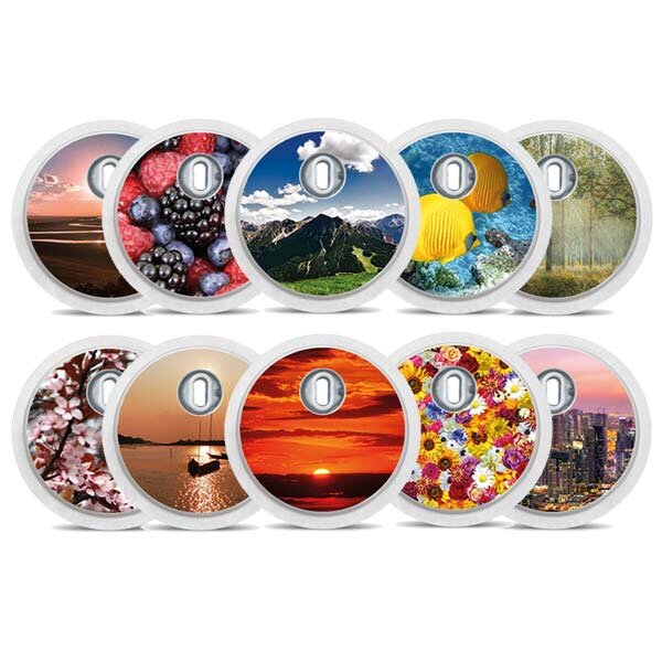 FreeStyle Libre 3 Sticker - 10er Set "Nature"