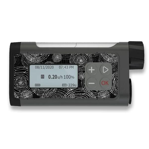 Dana-i Sticker - Black Circles