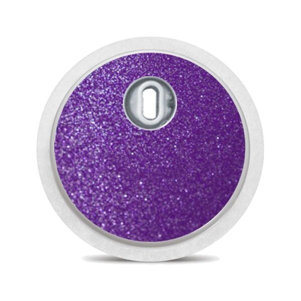 FreeStyle Libre 3 Sticker - Lila Glitzer