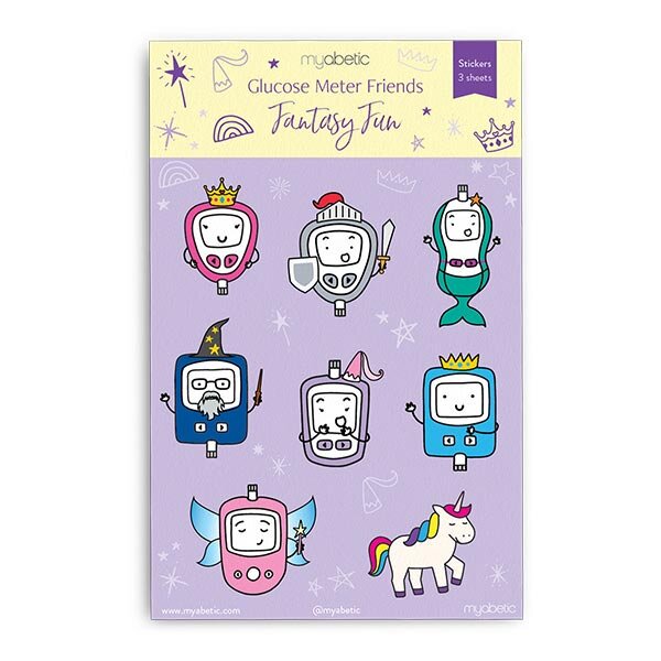 Diabetes-Sticker "FantasyFun" | Myabetic®
