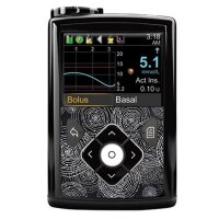 Stickerset für Minimed, Guardian und Accu-Chek Guide - Black Circles