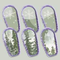 Dexcom G6 Sticker - 6er Set "Magic of Winter"