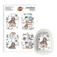 Omnipod Podsticker - Ahoy Pirates (4er Set)