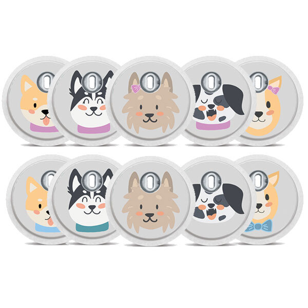 FreeStyle Libre 3 Sticker - 10er Set "Dogs"