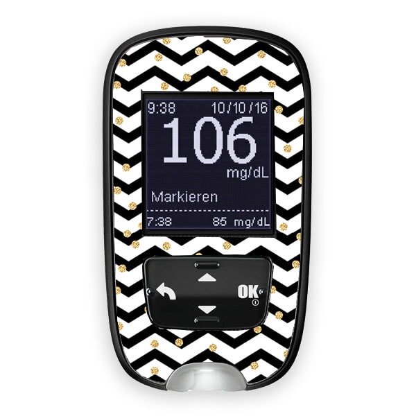 Accu-Chek Guide Sticker - Golden Dots