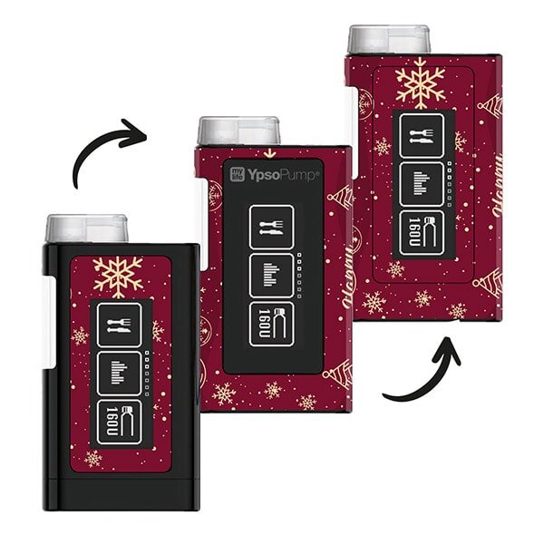 Mylife Ypsopump Sticker - "Happy Holidays"