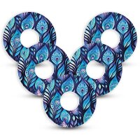 FreeStyle Libre 3 Pflaster - Batik Peacock