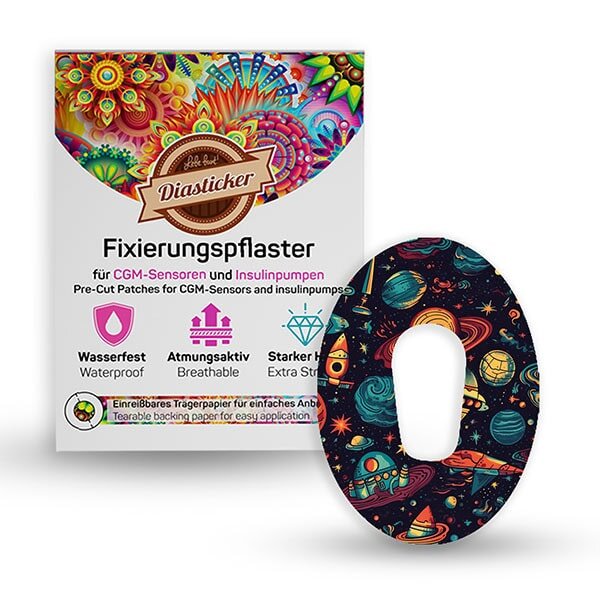 Dexcom G6 Pflaster - Stars of the Universe