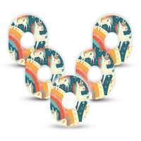 Dexcom G7 Pflaster - Unicorn Glow