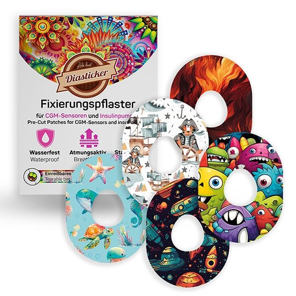 Dexcom G7 Pflaster - Mix-Paket - PLAYTIME