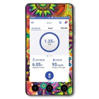 Omnipod Dash Sticker - Lebe bunt