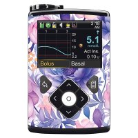 Minimed Sticker inkl. Clip (600/700er-Serie) - Purple...