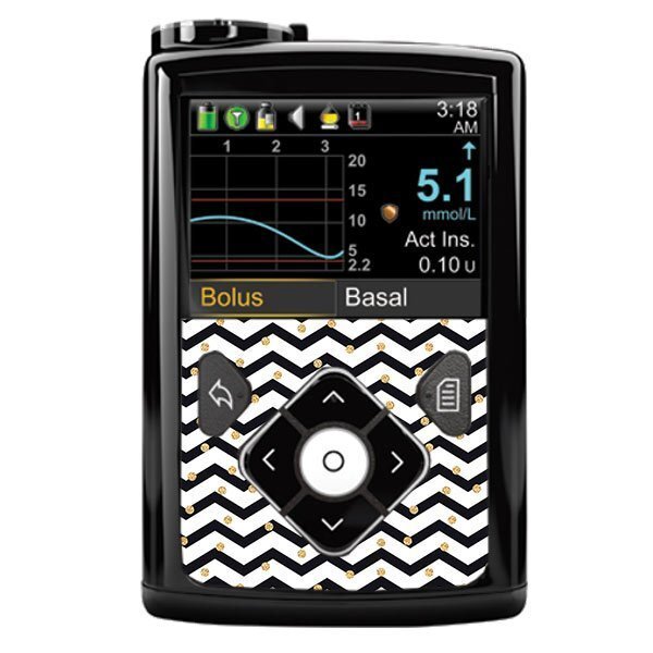 Minimed Sticker (600/700er-Serie) - Golden Dots