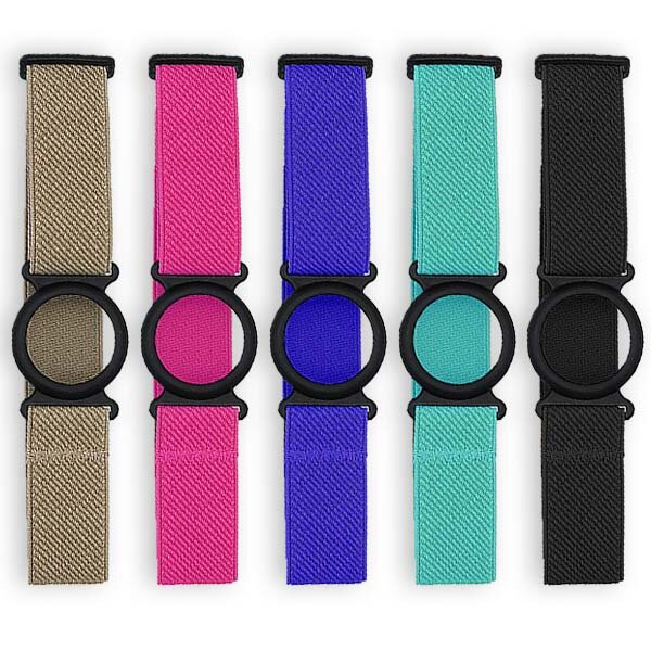 FreeStyle Libre (1 & 2) Fixierband - Ring Schwarz (Bandfarbe wählbar)